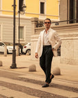 Marcello | Pantaloni a vita alta con pinces
