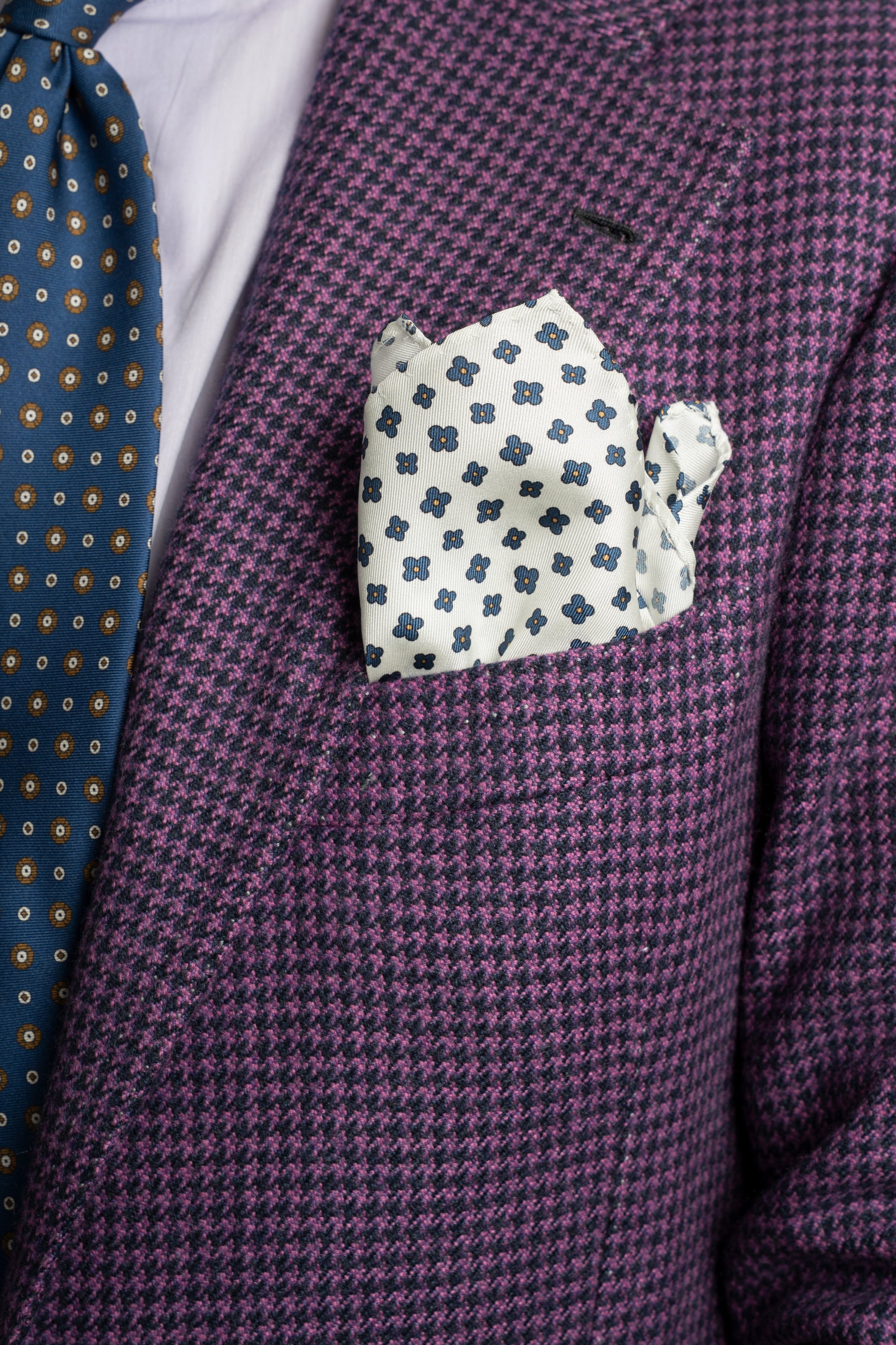 Lila | Pochette Napoletana in seta