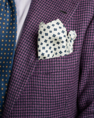 Lila | Pochette in seta napoletana