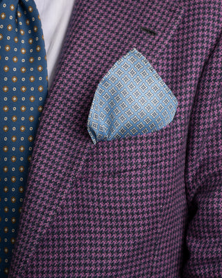 Lila | Pochette in seta napoletana