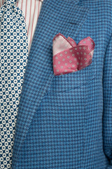 Lila | Pochette in seta napoletana