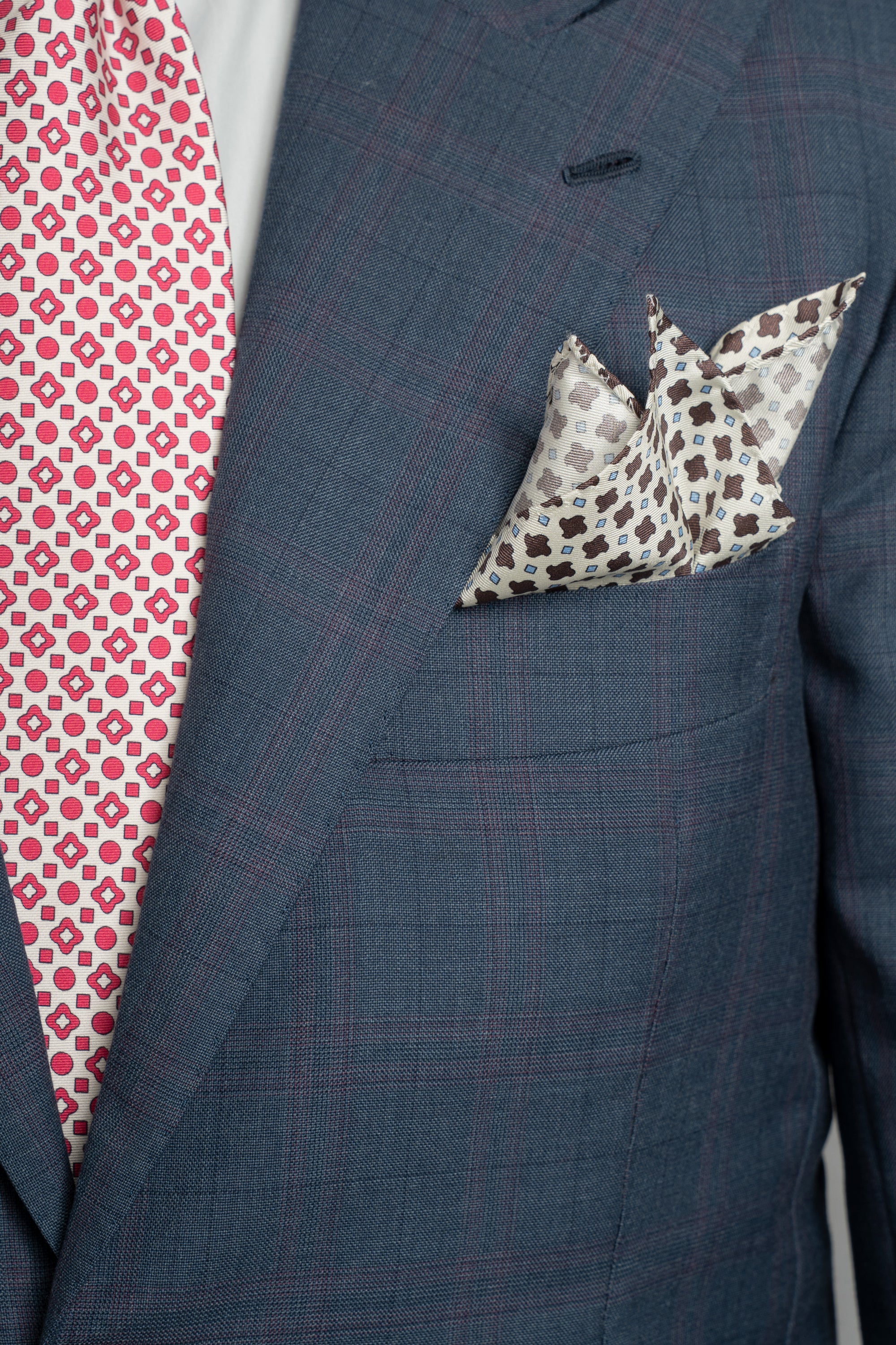 Lila | Pochette Napoletana in seta