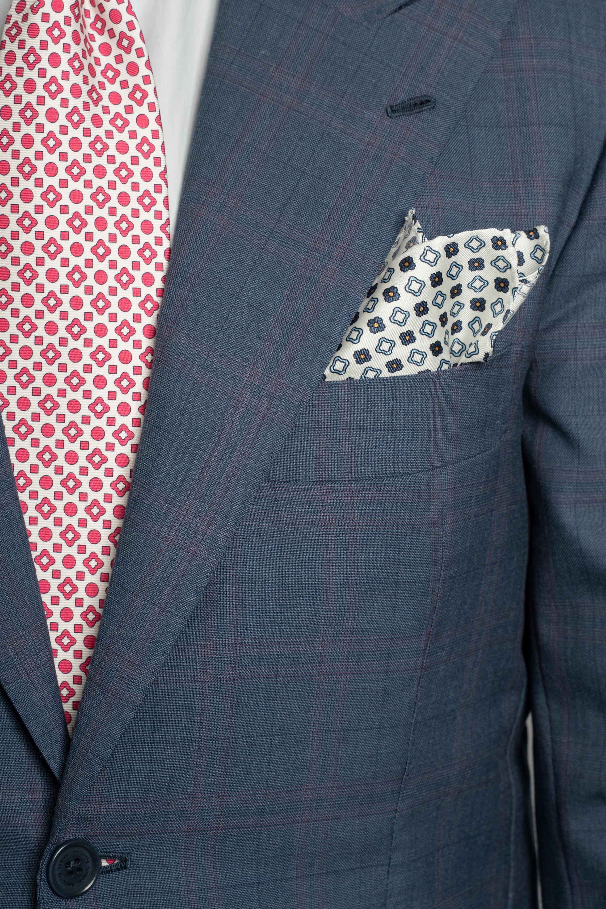 Lila | Pochette Napoletana in seta