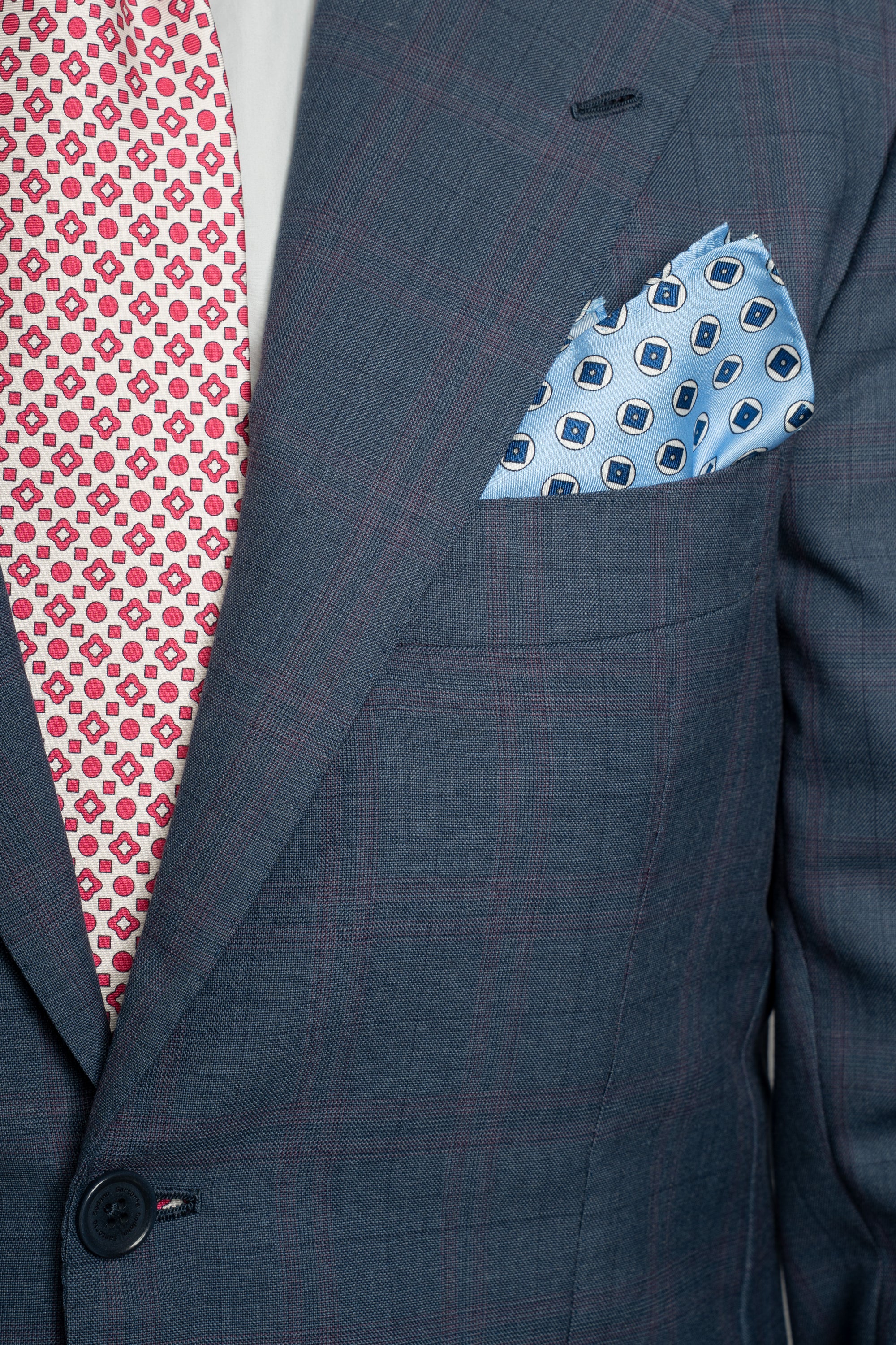 Lila | Pochette Napoletana in seta