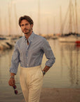 Vittorio | Pantaloni a vita alta 3 bottoni