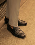 Gianni | Pantaloni a vita alta con fibbia