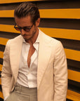 Gianni | Pantaloni a vita alta con fibbia