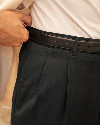 Marcello | Pantaloni a vita alta con pinces